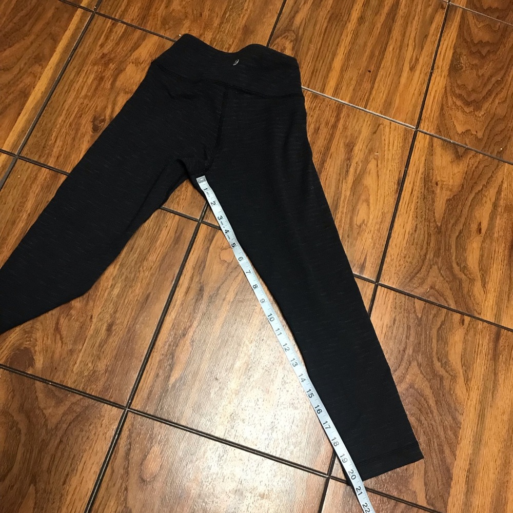 Lululemon Wunder Under Crop Gray - Picture 9 of 12